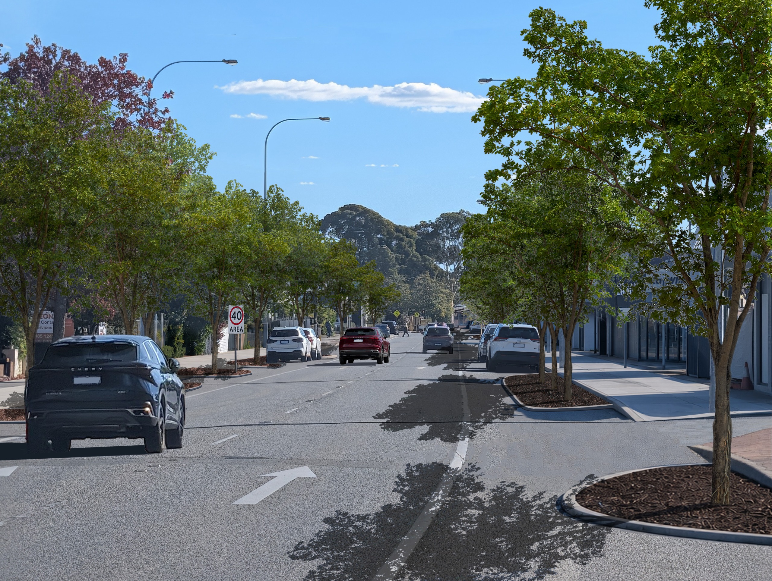 Victoria Street, Midland - Indicative improvements